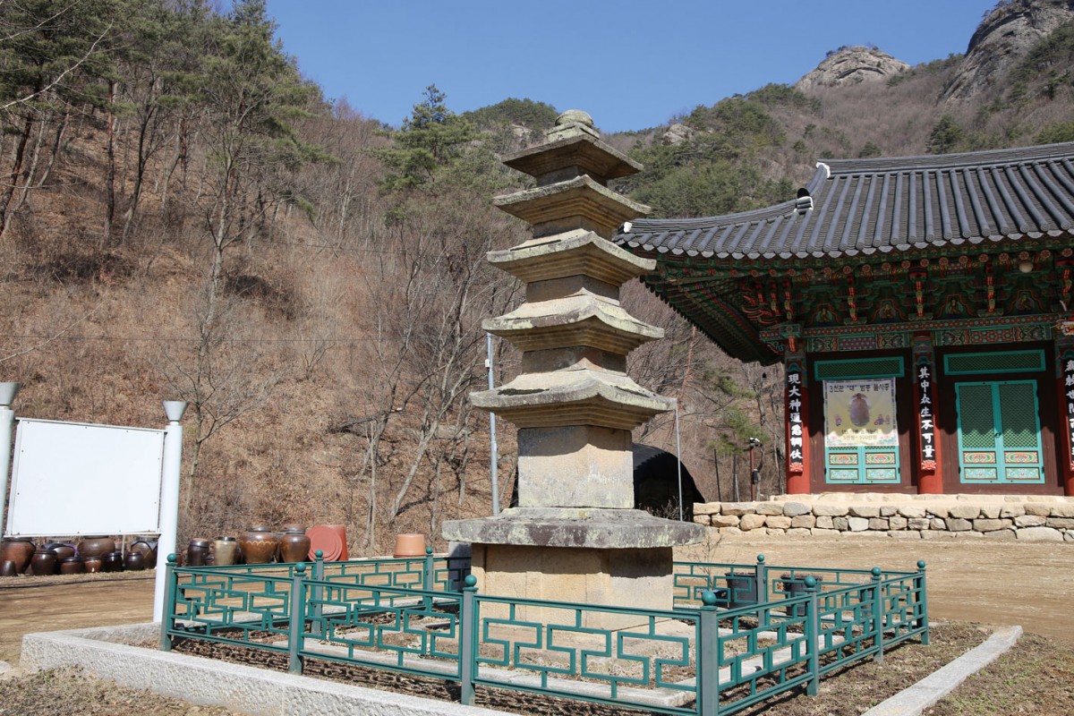 강정리 오층석탑