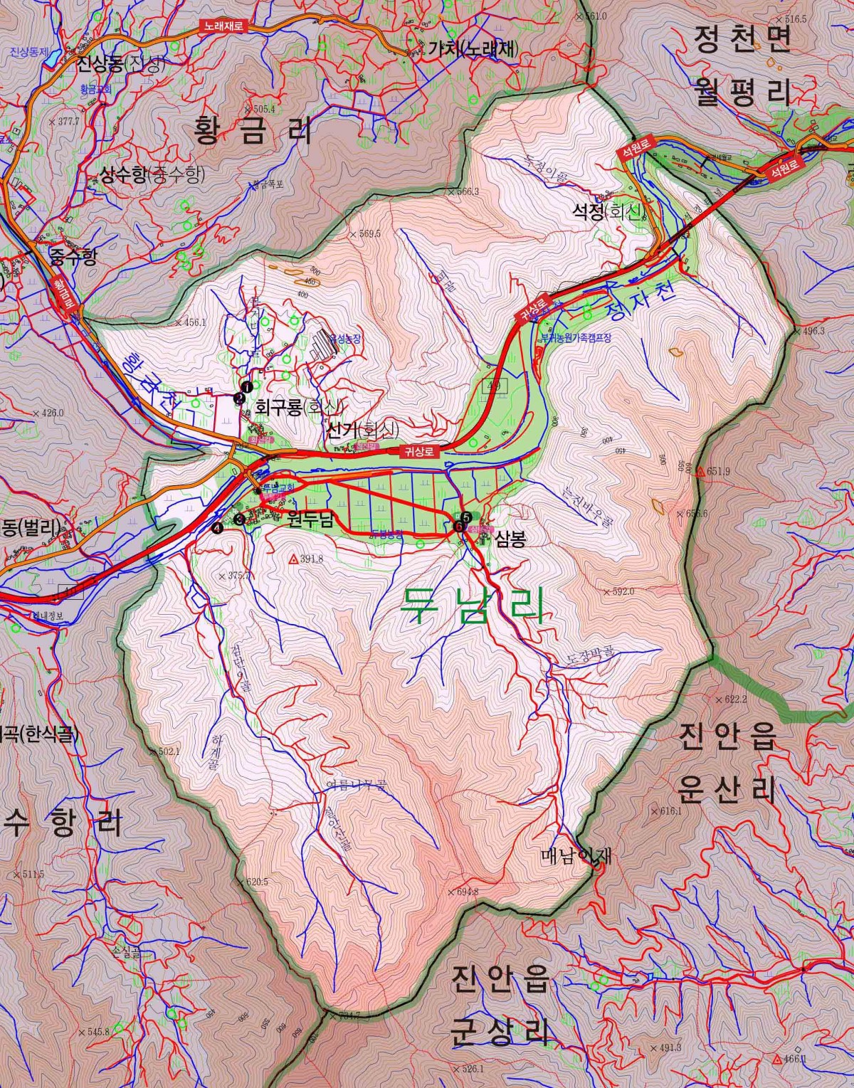 두남리 1/25000